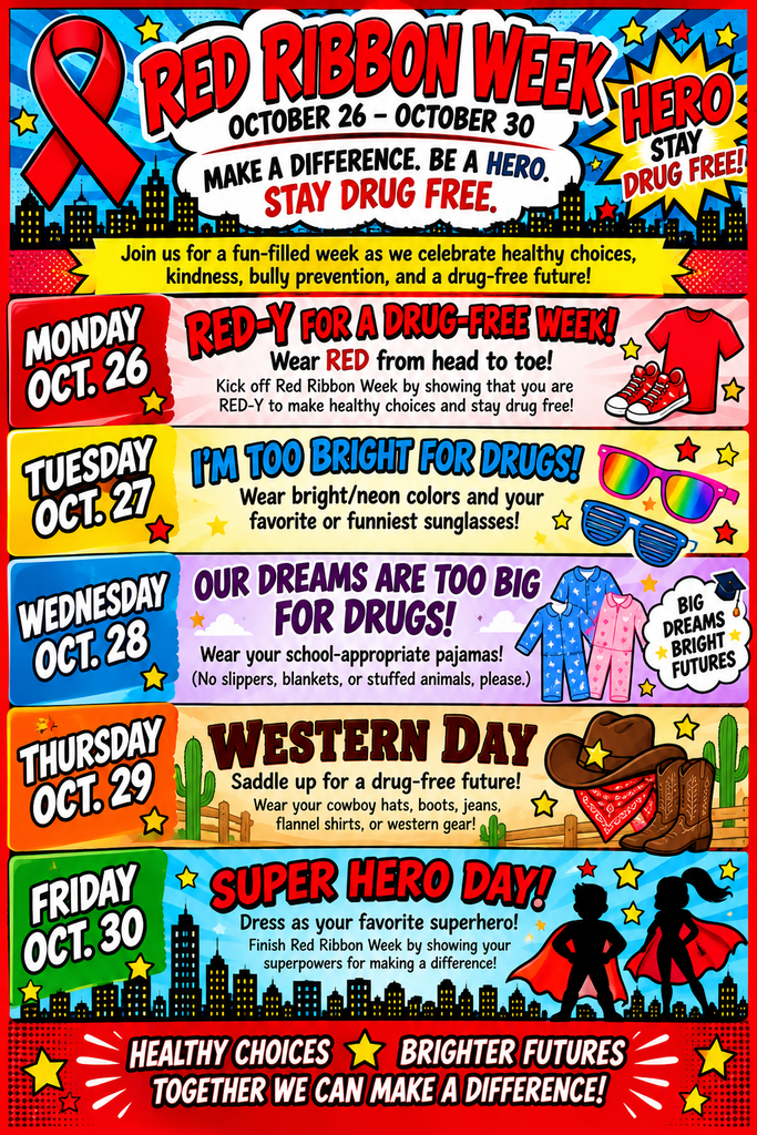 26 Red Ribbon Week