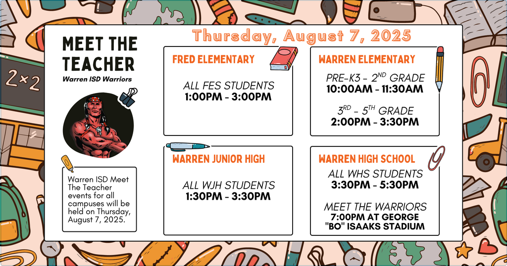 Meet the Teacher Information