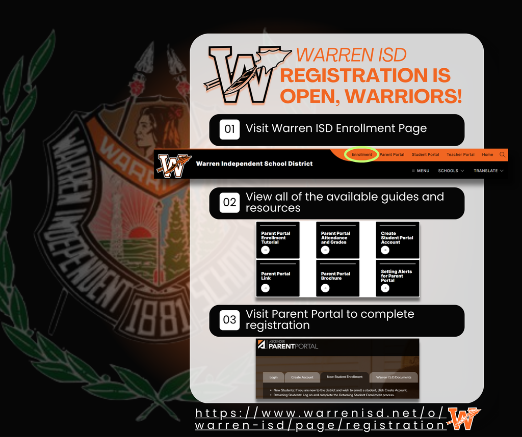 registration information