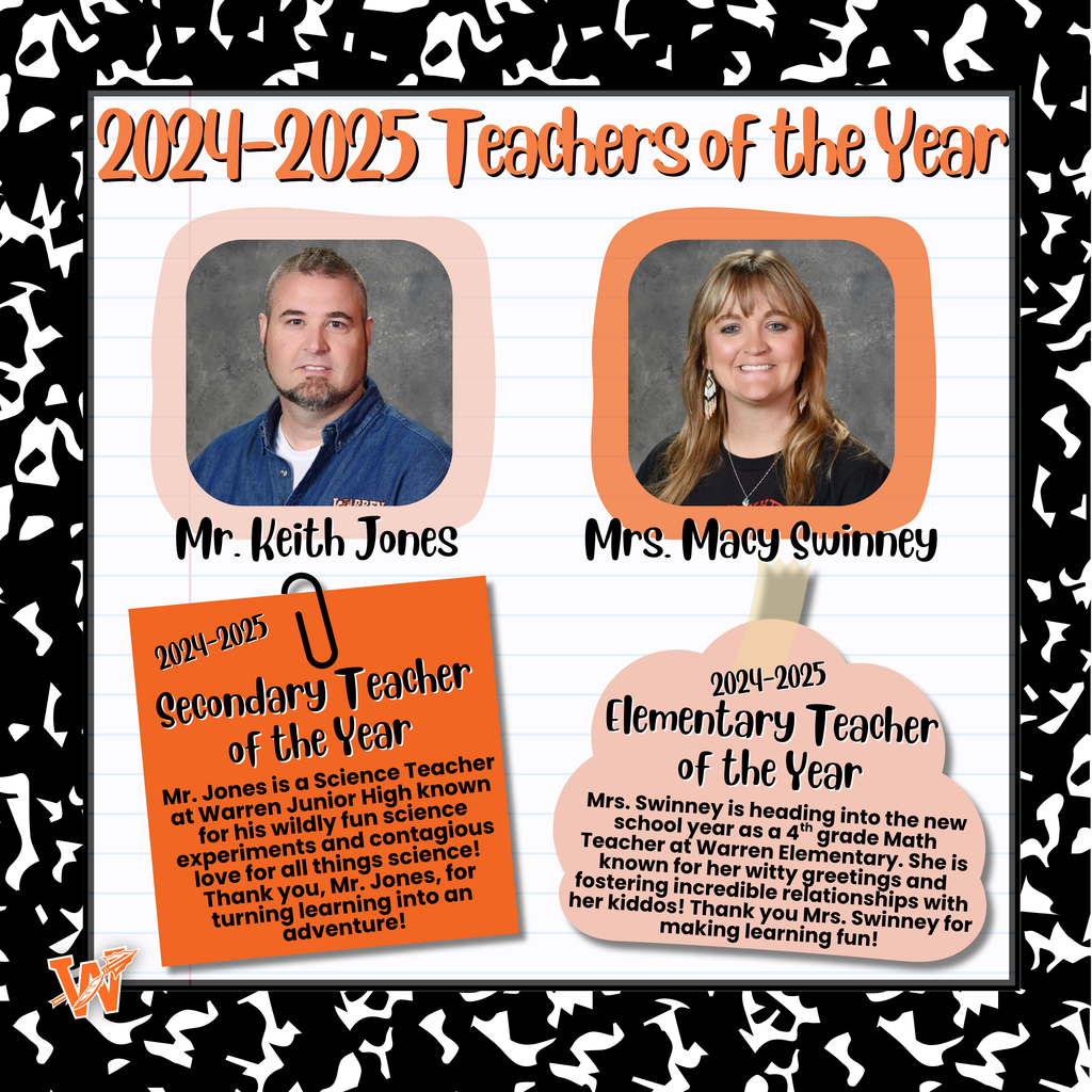 24-25 Teachers of the Year