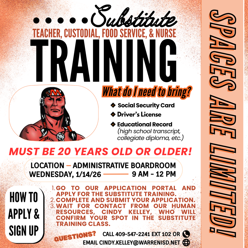 Sub Training Information