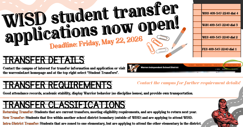 student transfer information