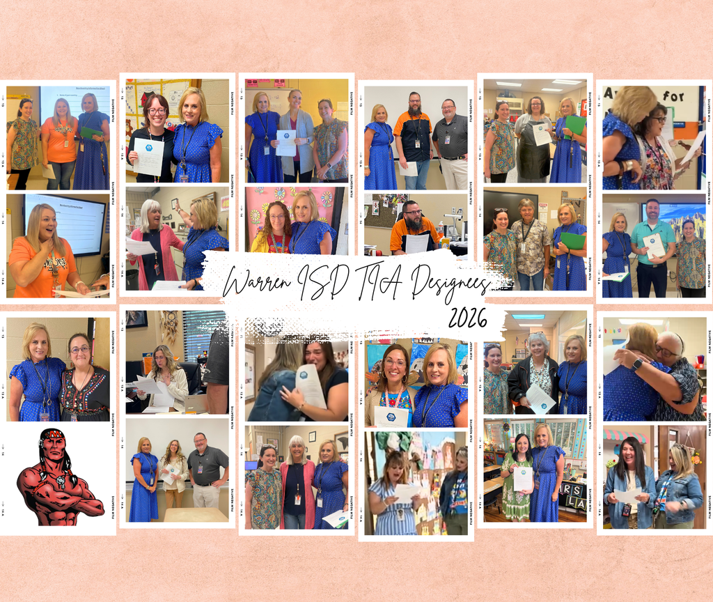 2026 Warren ISD TIA Designees