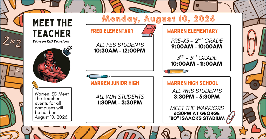 Meet the Teacher Information