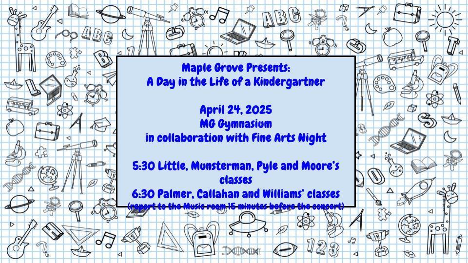 Kindergarten Music Concert