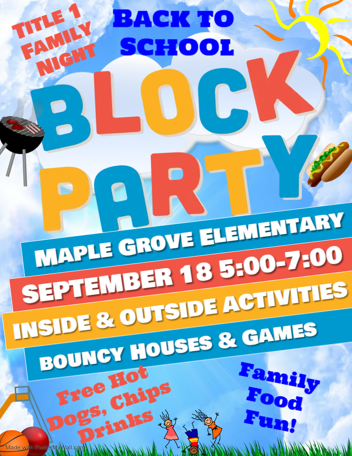 Block Party - Made with PosterMyWall