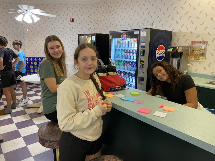 8th Grade Magic Me visited the Country Club Care Facility today!