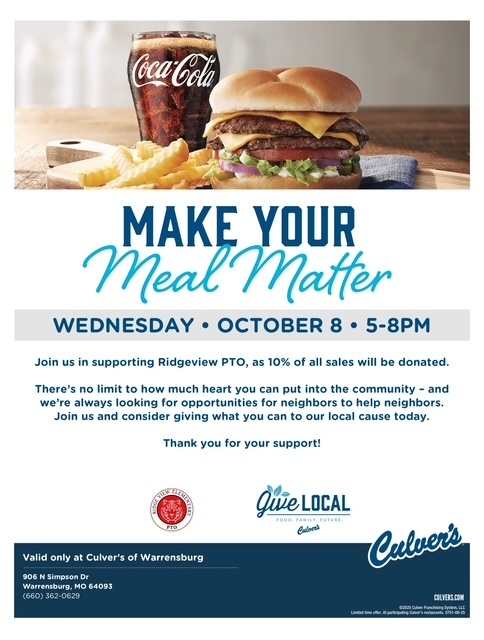 Culver's Night