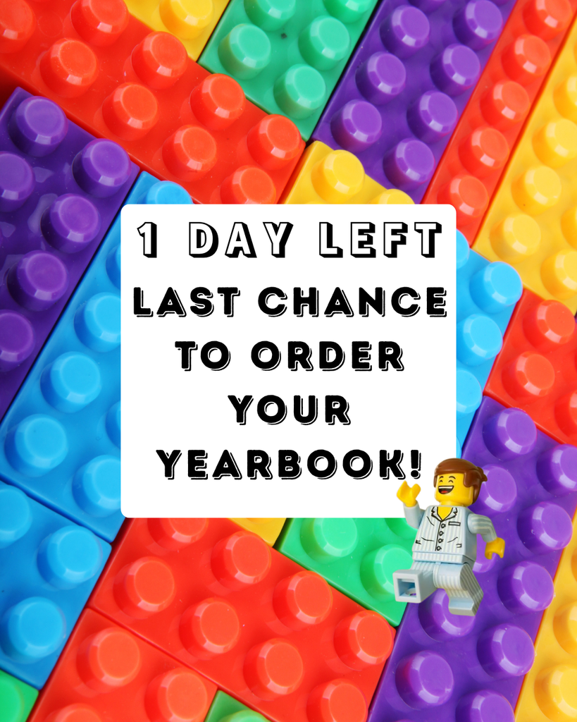 Feb 1st is the last day to order your yearbook! Order now, last chance!