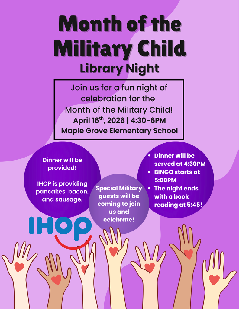 Month of the Military Child Library Night | 4.16