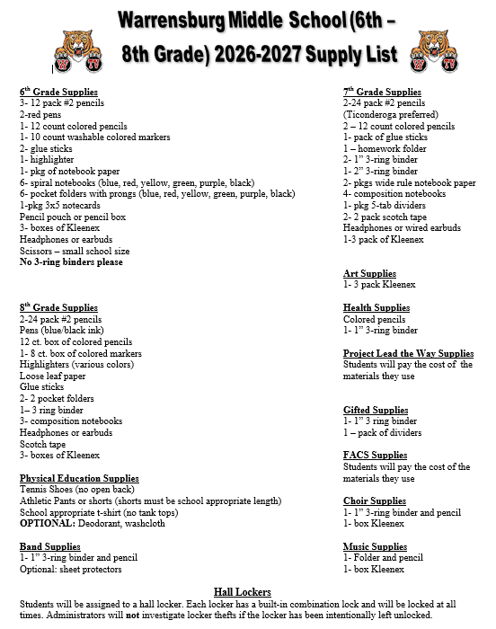 list