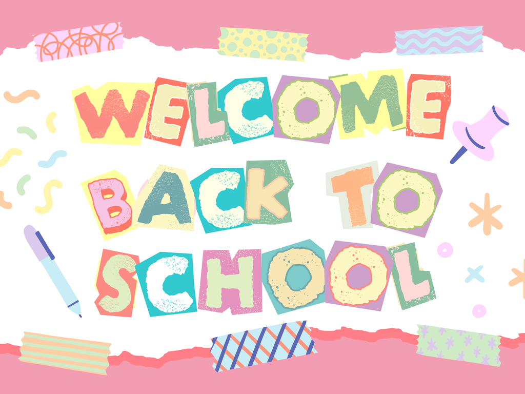 Welcome back to school