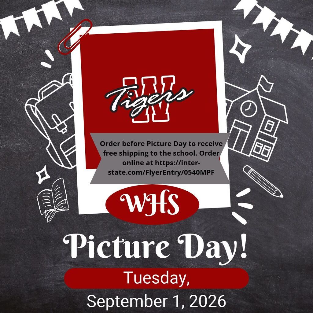 REMINDER, PICTURE DAY IS HERE!!! Please use the link attached to order your photos today to get free shipping to the school!!!