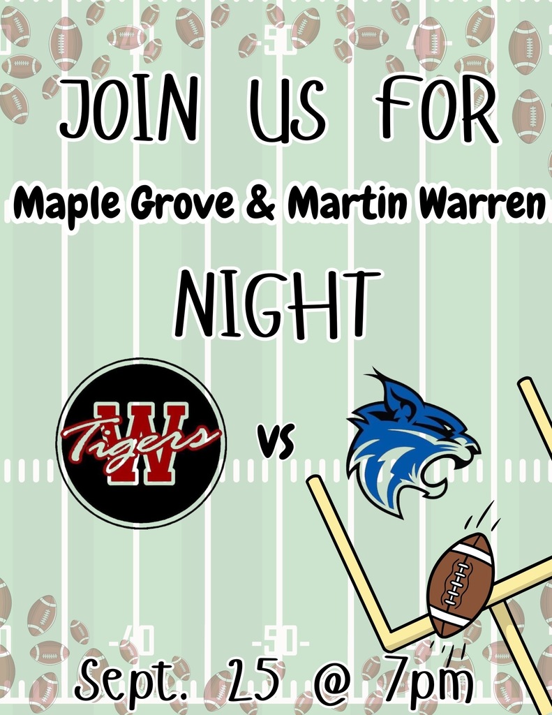 September 25 Maple Grove Football Night