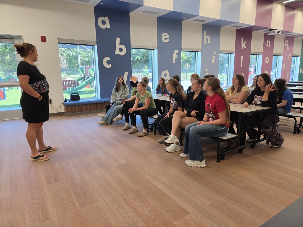 The FACS field trip to our new facility was a huge success. Mrs. Fox explained how the team designed the space for preschoolers including the playground, commons and classrooms. Students were given a detailed tour to see how the building design maximizes the space and function of each room