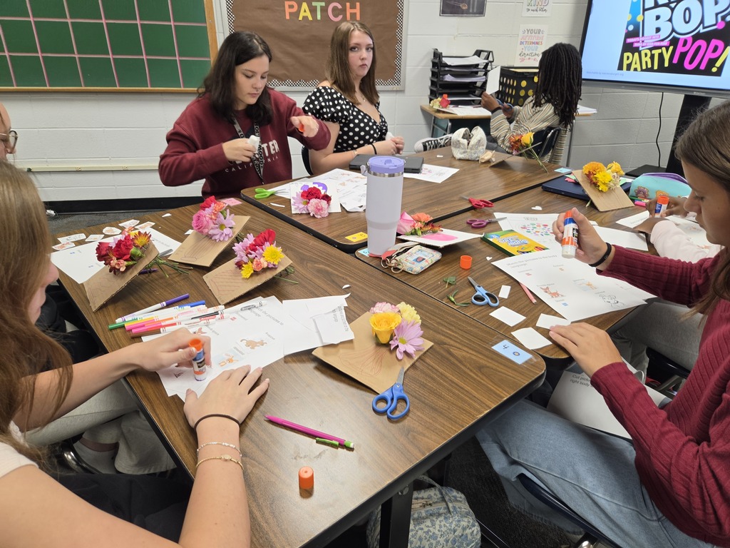 Child Development 2 Students recently learned about different learning styles and lesson planning.  To cap off this each student planned and taught their own lesson to the class.