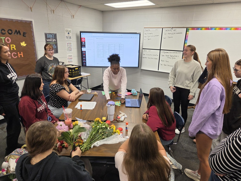 Child Development 2 Students recently learned about different learning styles and lesson planning.  To cap off this each student planned and taught their own lesson to the class.