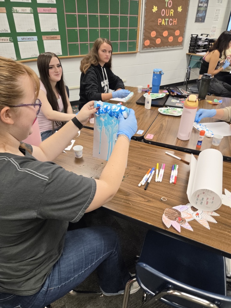 Child Development 2 Students recently learned about different learning styles and lesson planning.  To cap off this each student planned and taught their own lesson to the class.