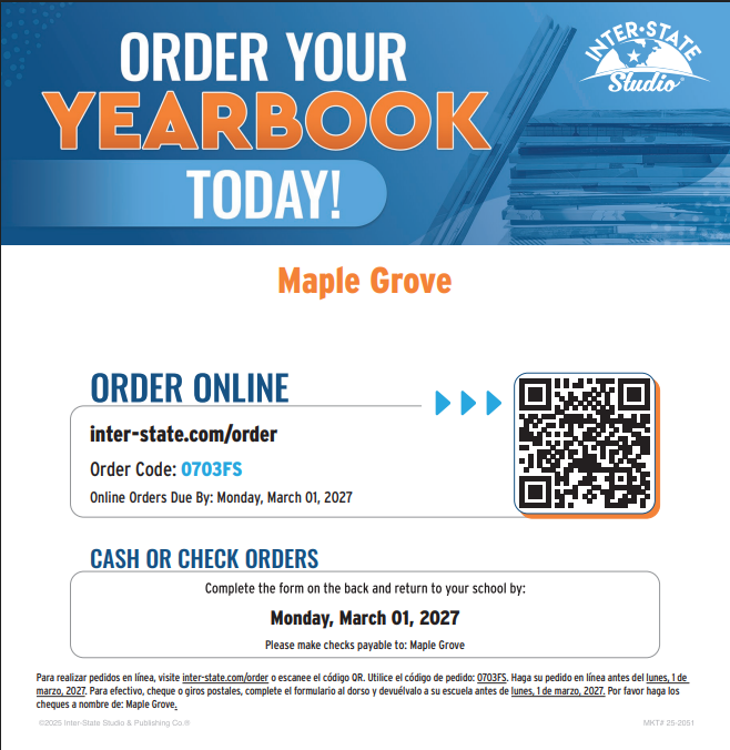 Order your yearbook today!