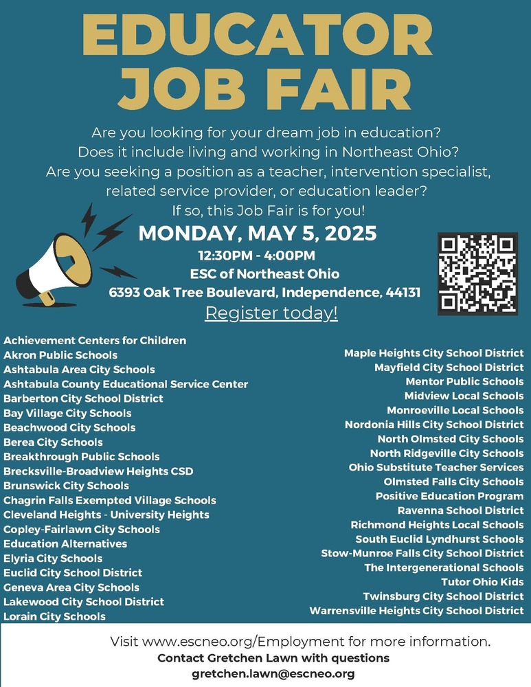 Job Fair flyer