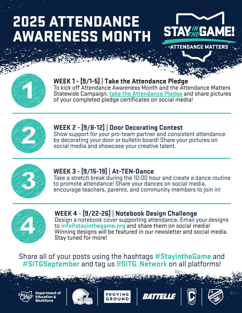 SITG Attendance Awareness flyer