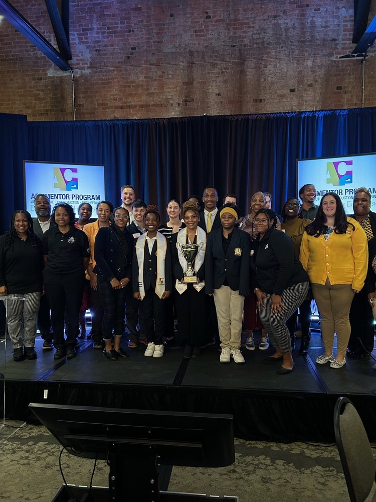 Tiger Tects Team from Warrensville Smiling for photo