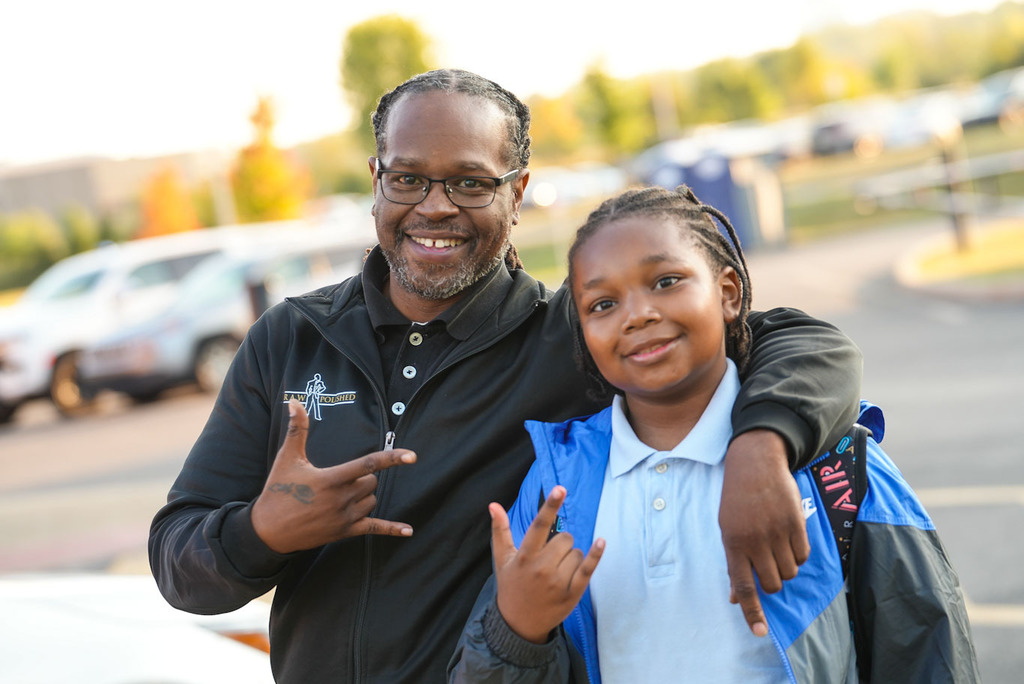 Father's Walk Elementary Students