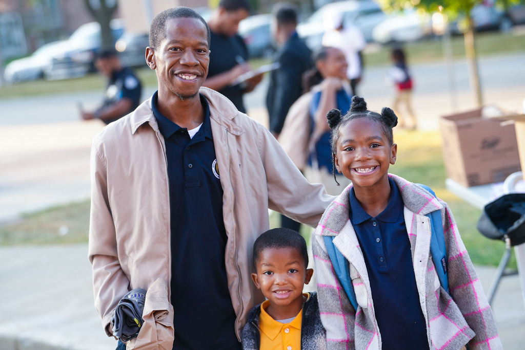 Father's Walk Elementary Students