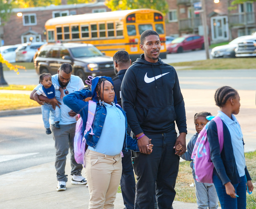 Father's Walk Elementary Students