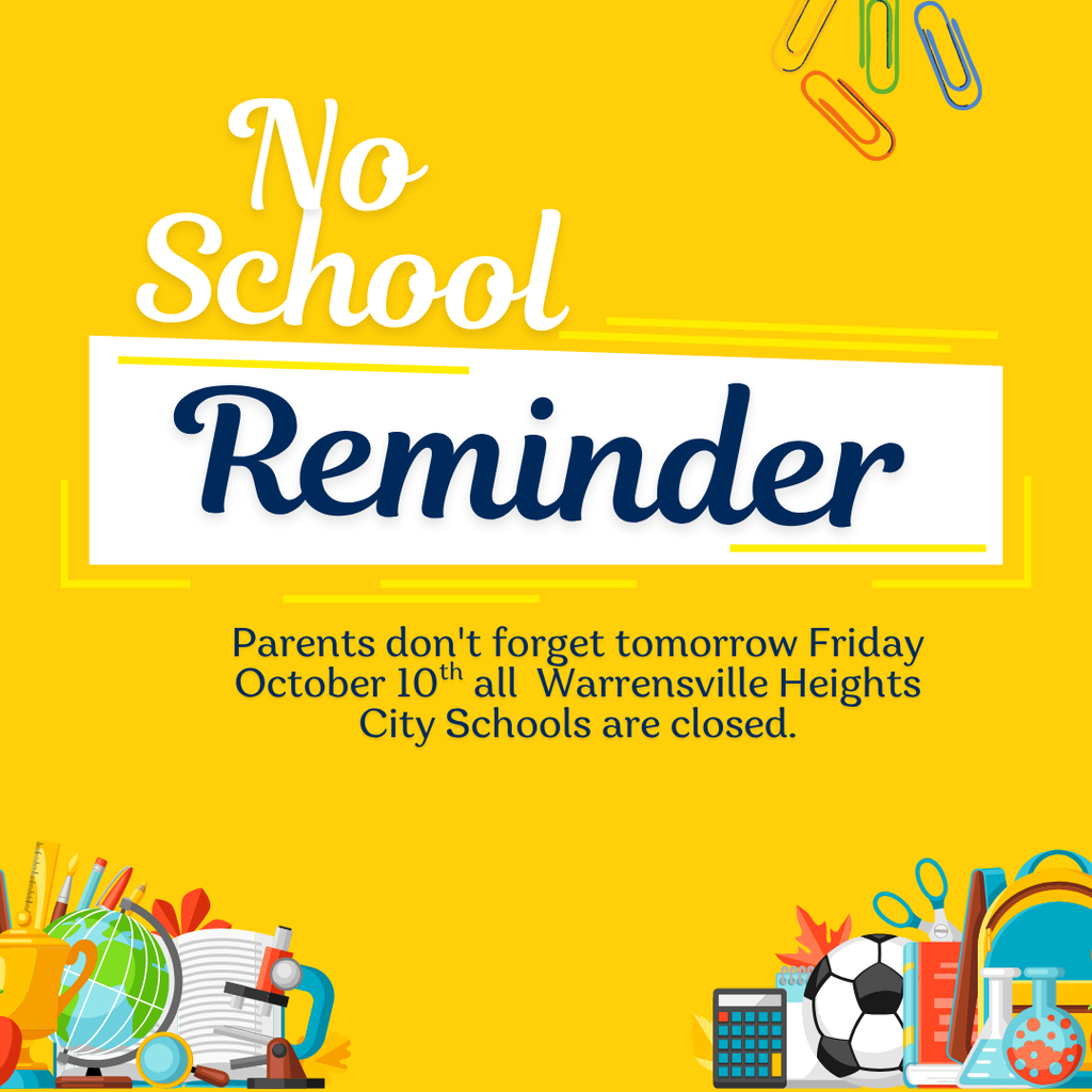 No school flyer