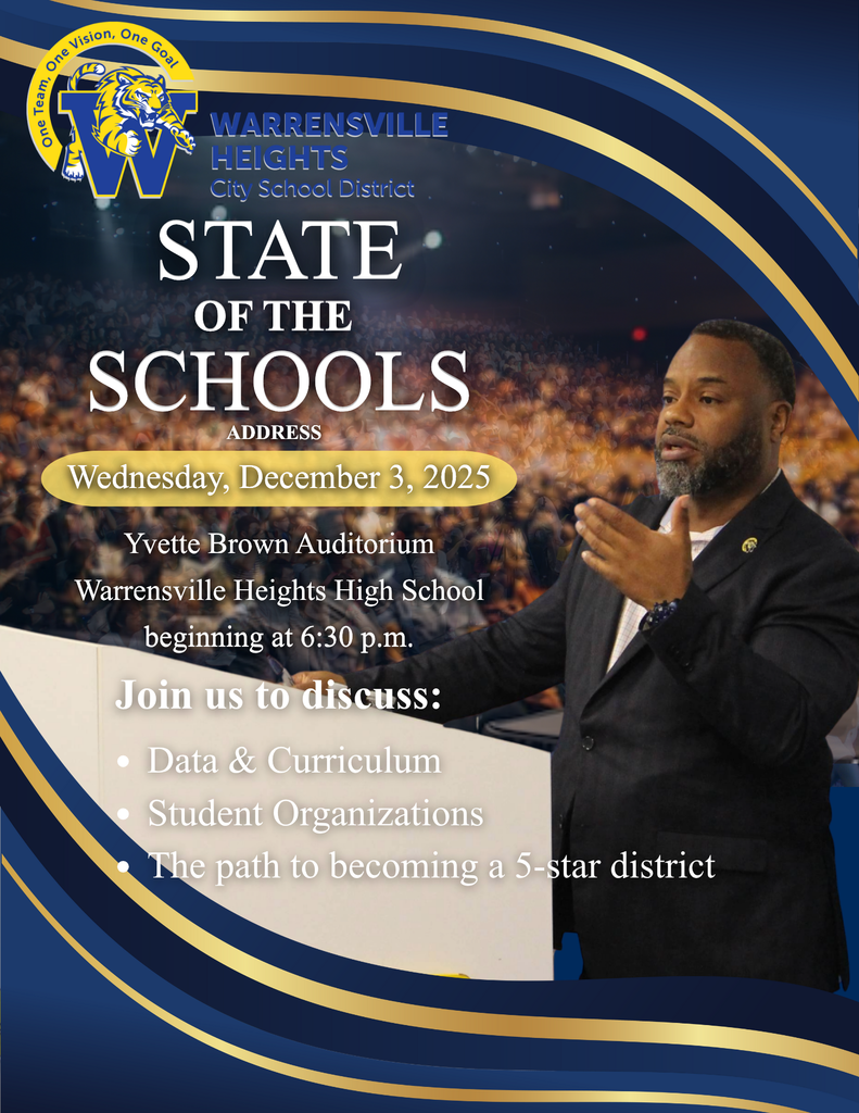 State of the School Address flyer