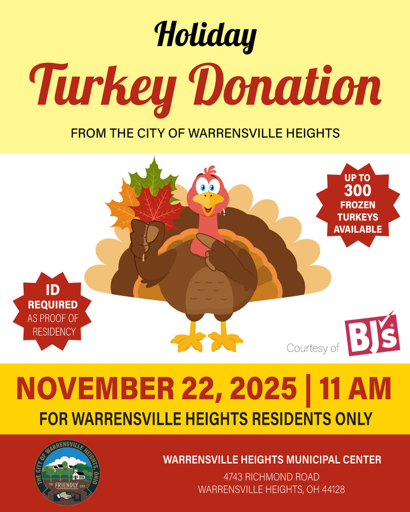 Turkey giveaway flyer