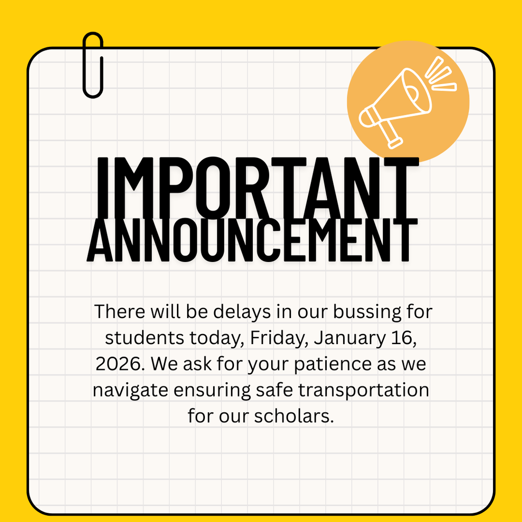 Bussing delay alert