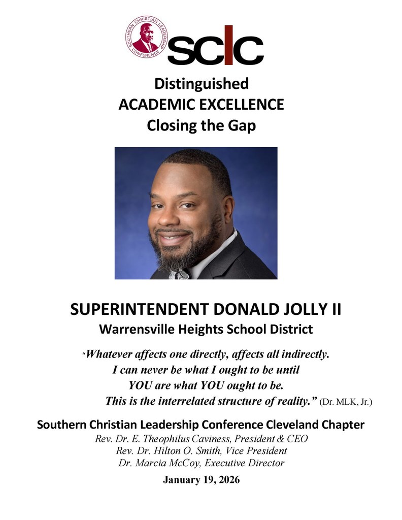 award for superintendent donald jolly