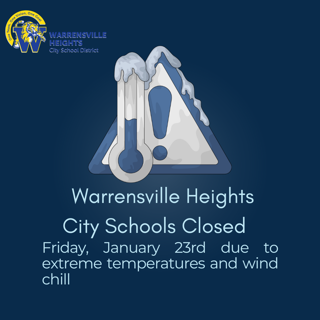 school closure social media post for January 23,2026