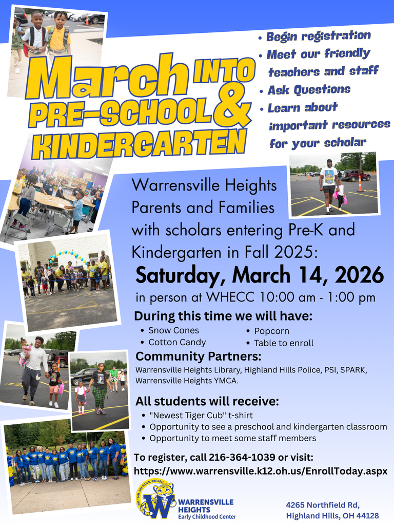 March Into Pre-K and Kindergarten