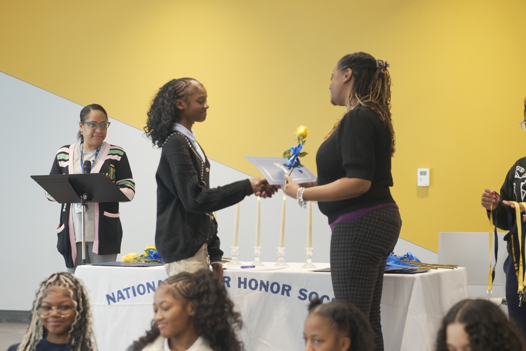 National Junior Honors Society photos