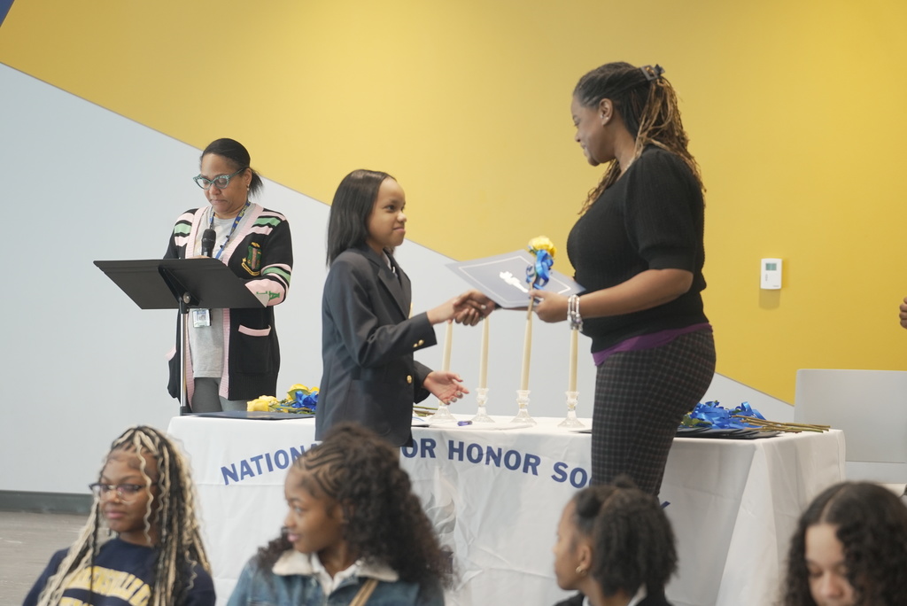 National Junior Honors Society photos