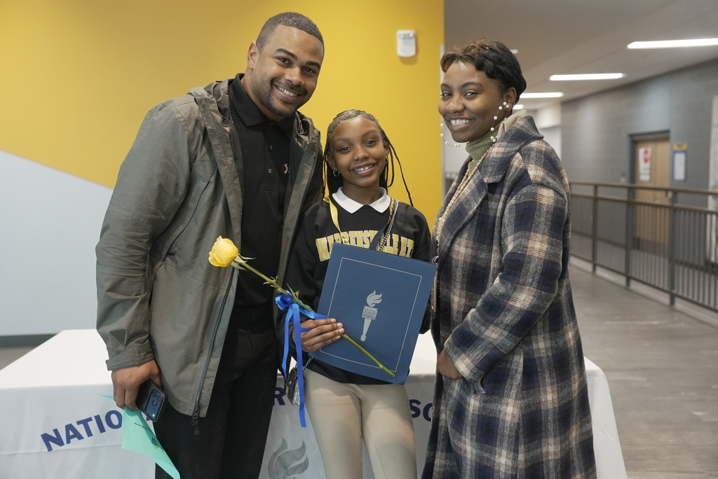 National Junior Honors Society photos