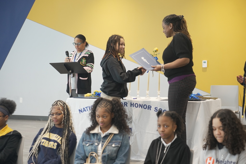 National Junior Honors Society photos