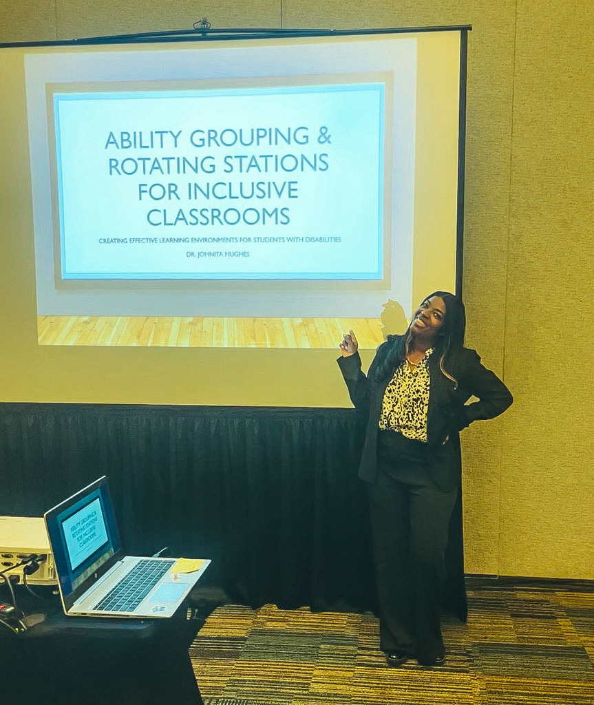 intervention specialist Johnita Hughes