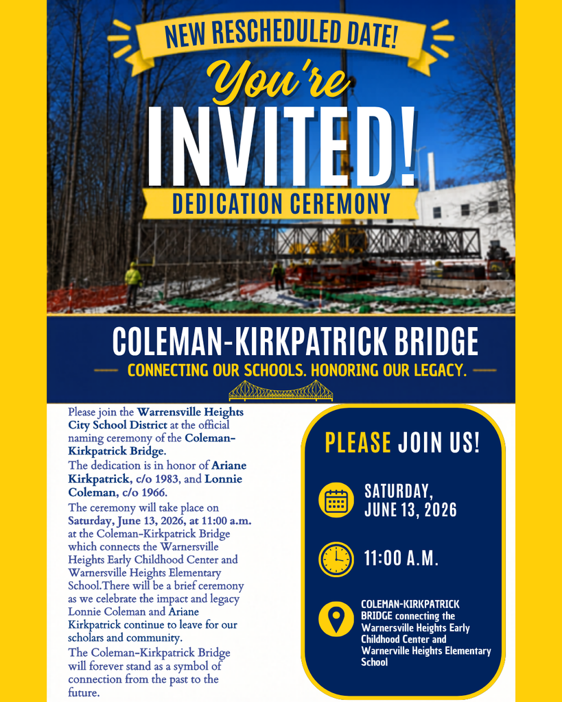 Bridge Ceremony invitation for June 13, 2026 at 11:00 am
