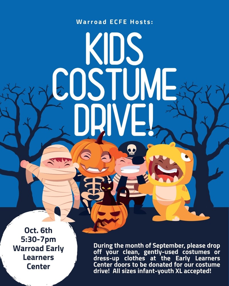 ECFE Costume Drive!