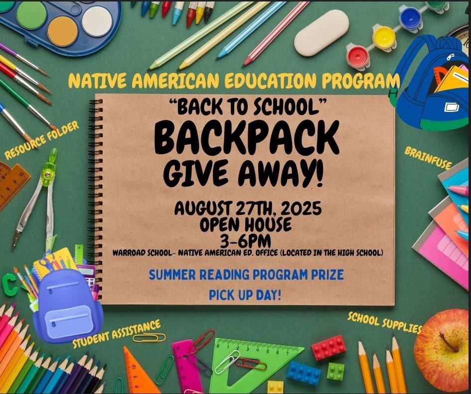 Backpack give away