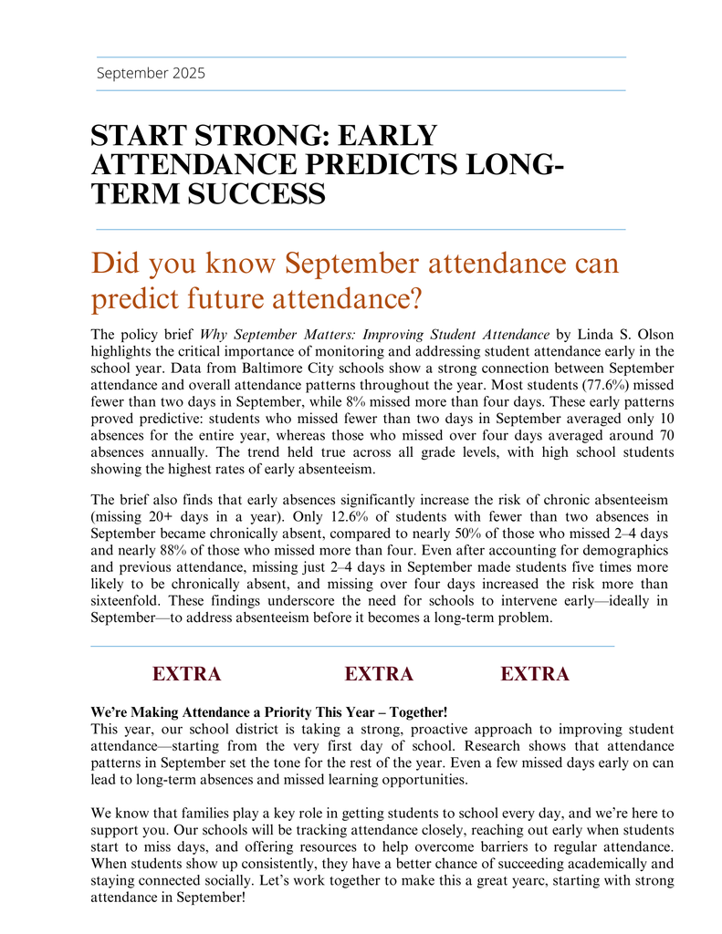 attendance