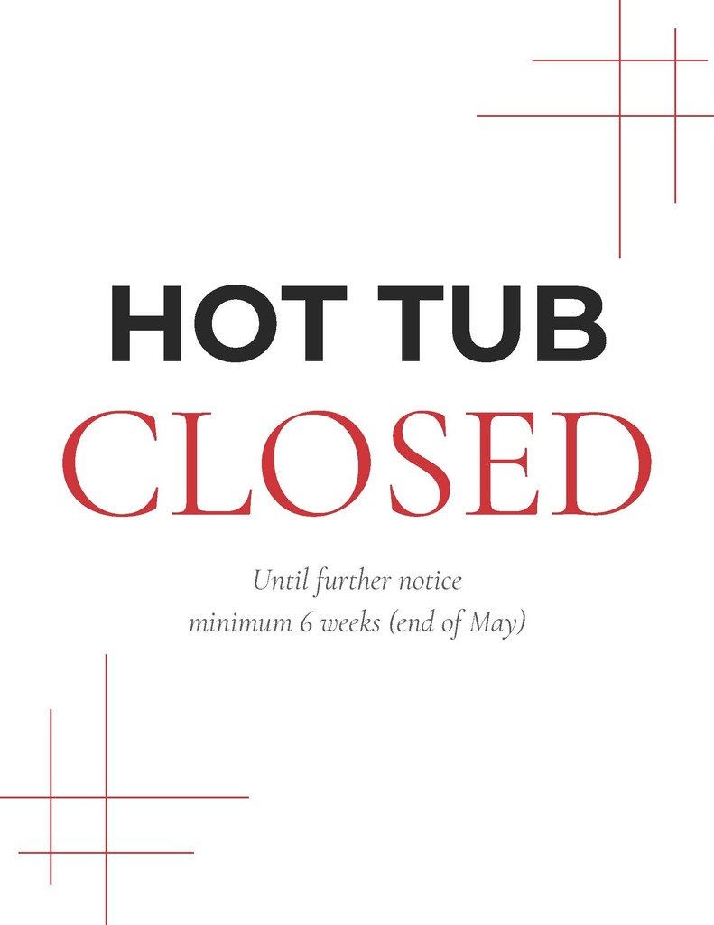 Hot Tub Closed