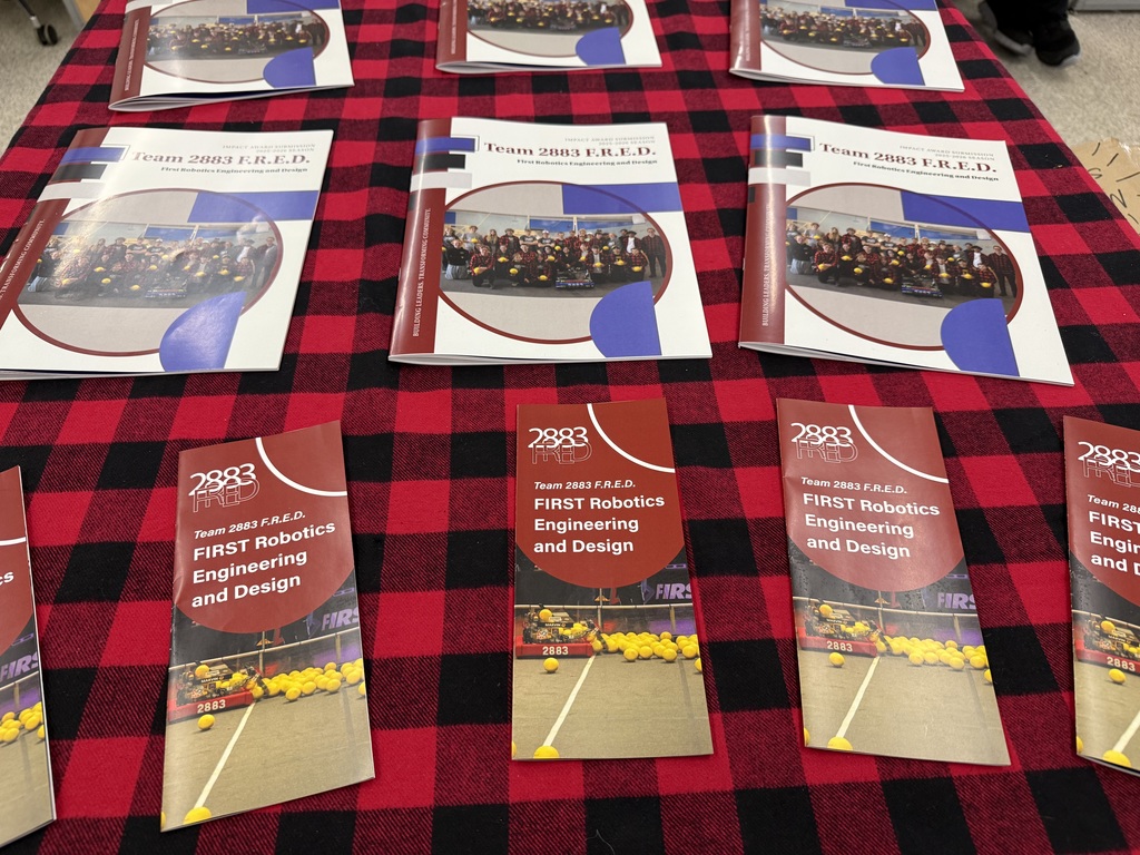 Team 2883 F.R.E.D. Literature