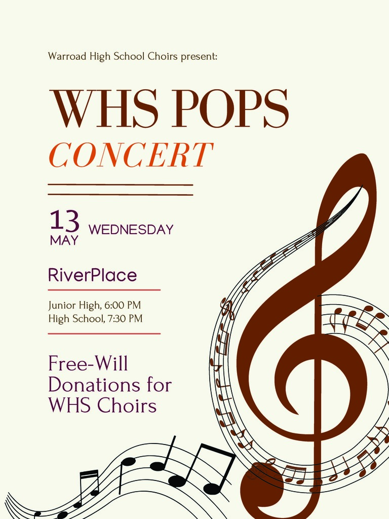 Choir Concert May 13th