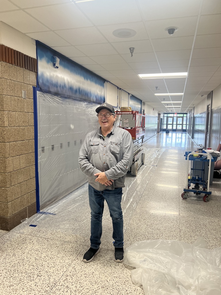 Donald Hallway Mural