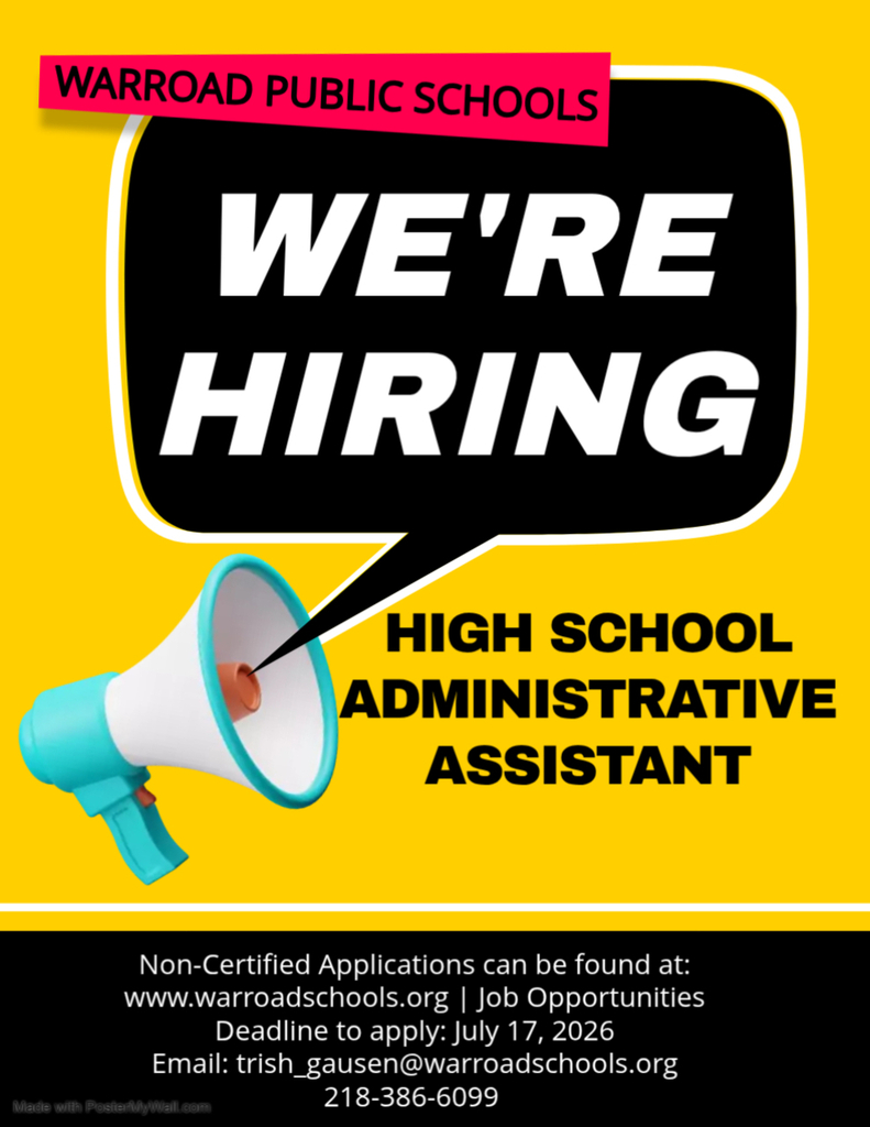 HS Admin Assistant Job Posting